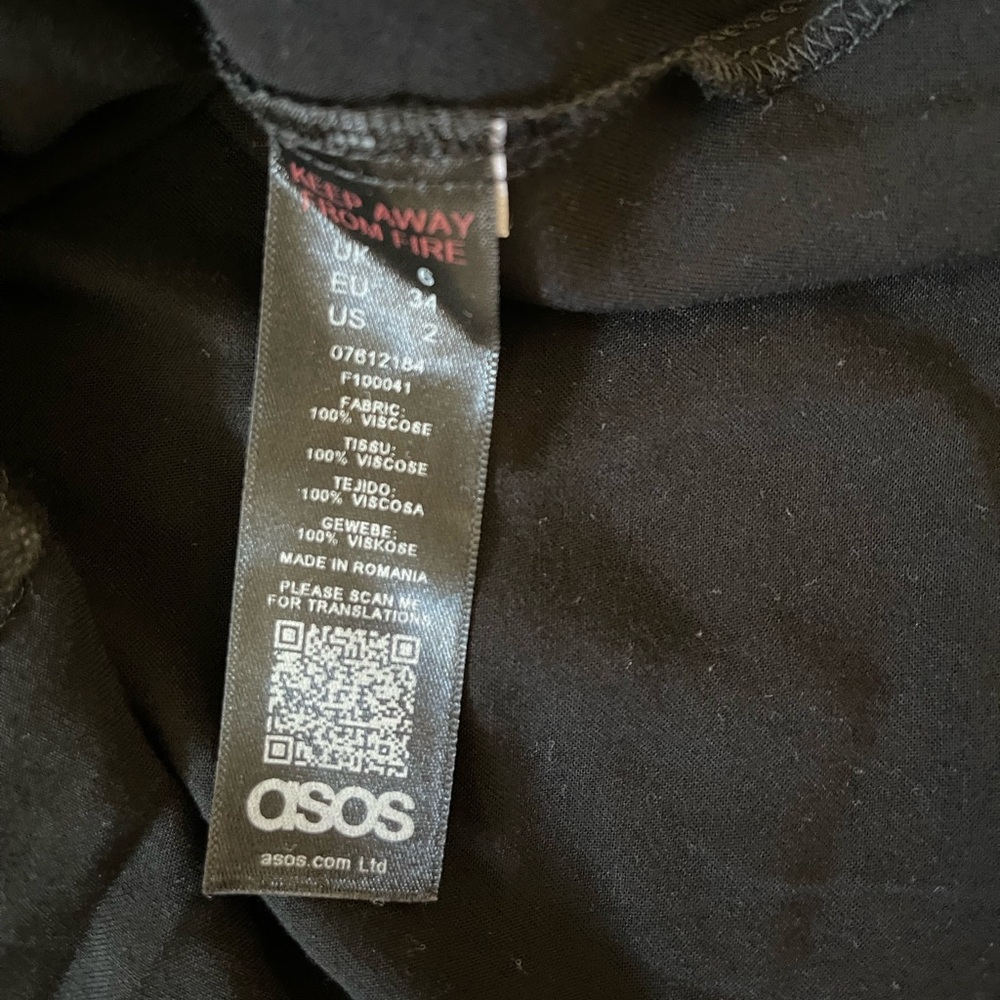 ASOS Tortoiseshell button down top - Picture 2 of 3